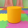 Flash Furniture Soft Seating Flexible Circle for Classrooms and Common Spaces - 18" Seat Height (Yellow) ZB-FT-045R-18-YELLOW-GG
